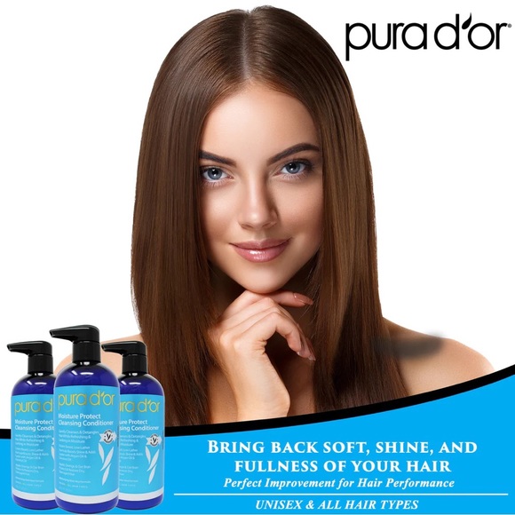 NEW Purador 16oz Moisture Protect Cleansing Conditioner for Thinning Hair - Picture 7 of 8